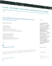 Screen Webseite G-r